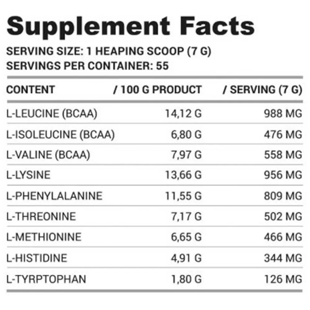 Lazar Angelov Essential Amino Powder