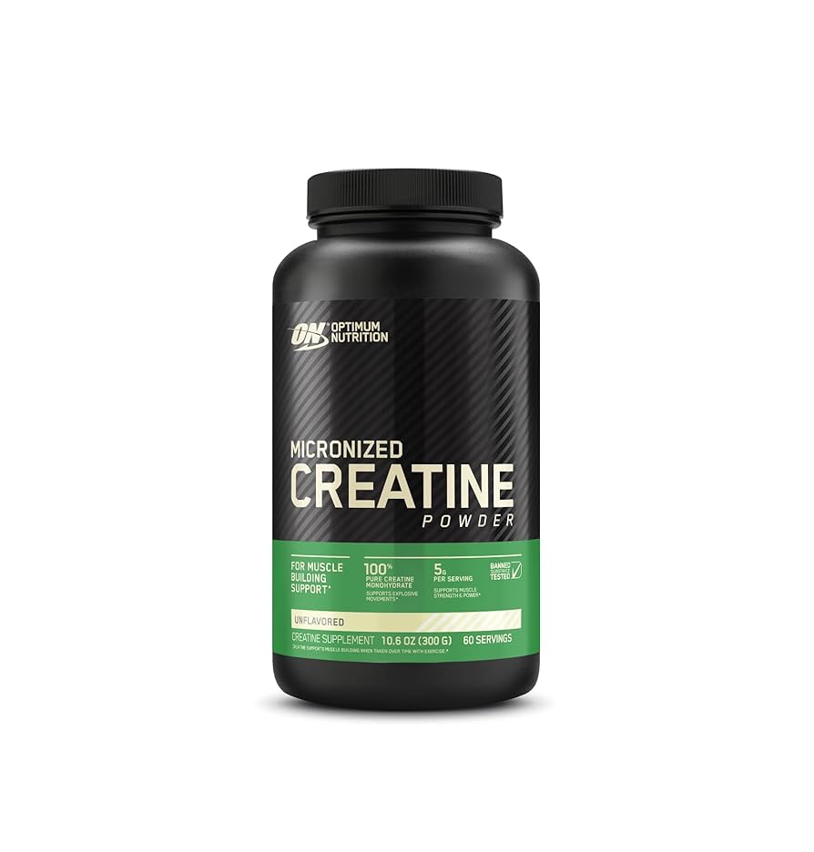 Optimum Nutrition Unflavored Micronized Creatine Powder