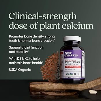 New Chapter® Bone Strength – Organic Plant Calcium