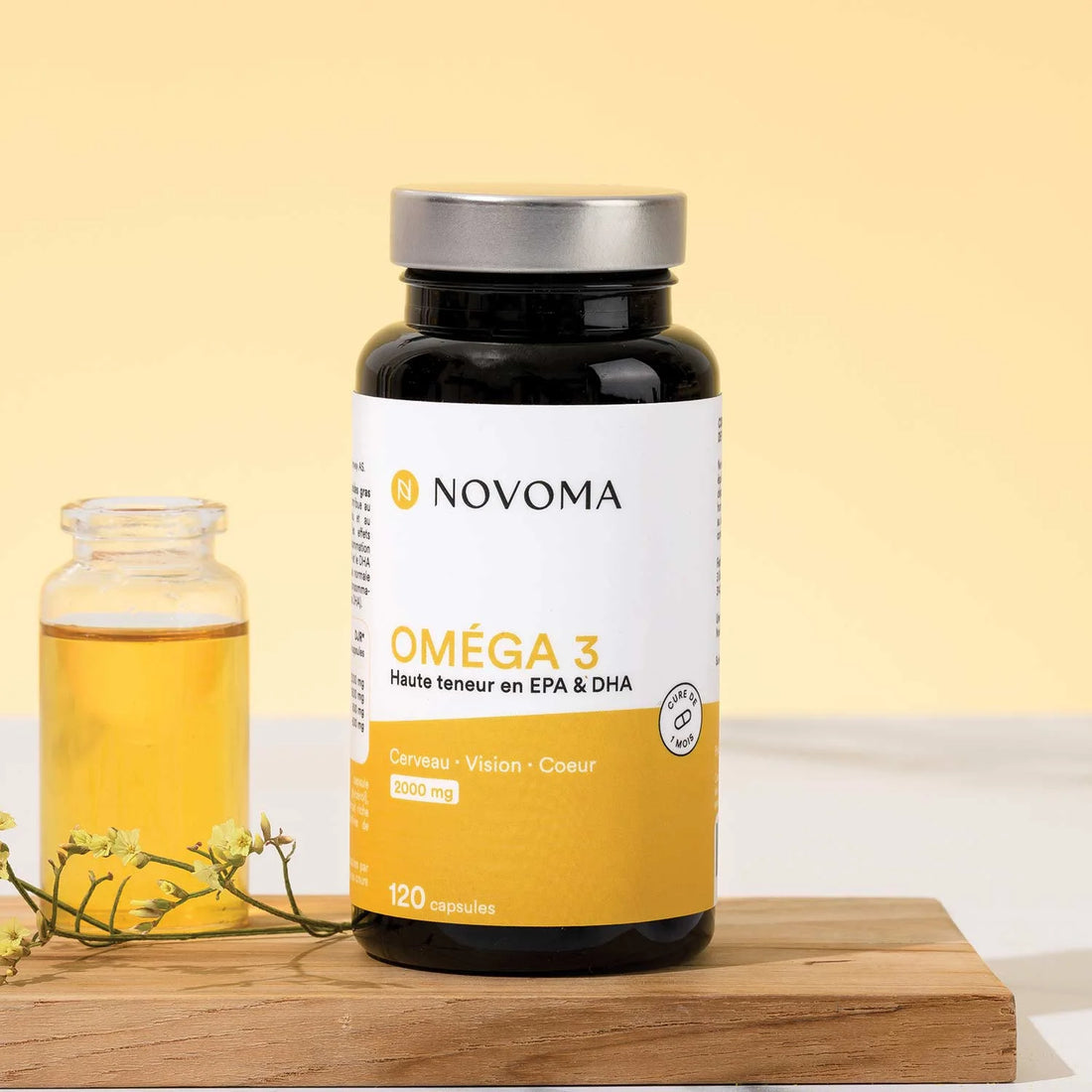 Novoma Omega 3 Fish Oil – 2000mg, 120 Softgels