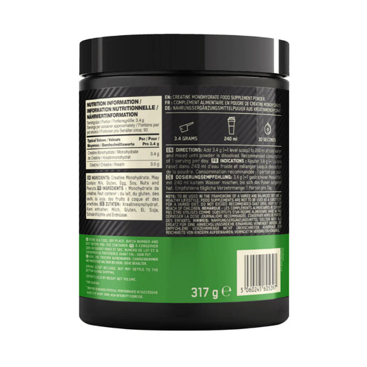 Optimum Nutrition Unflavored Micronized Creatine Powder