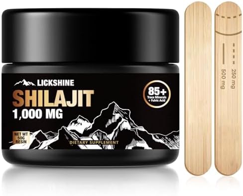 Shilajit Resin with Fulvic Acid & Trace Minerals
