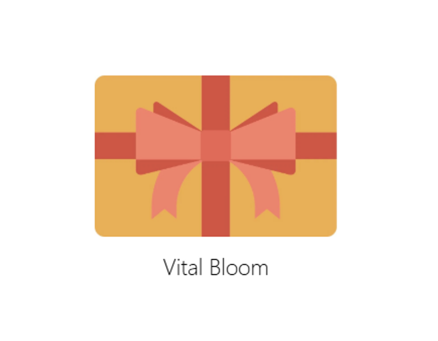 Vital Bloom Customized Gift Order